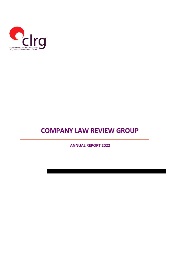 CLRG Annual Report 2022