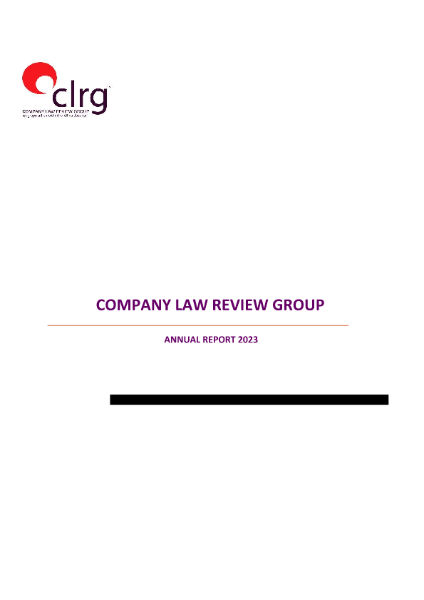 CLRG Annual Report 2023